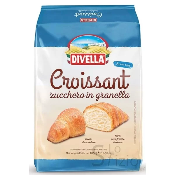 DIVELLA CROISSANT ZUCCHERO IN GRANELLA X5 185GR