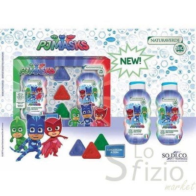 PJ MASKS GIFT SET BAGNOSCHIUMA SHAMPOO/GESSETTI