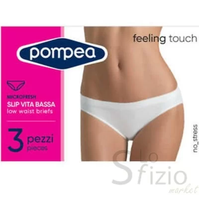 POMPEA FEELING TOUCH SLIP X3 LOW RISE