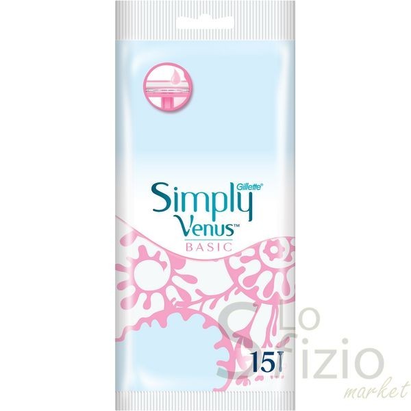 GILLETTE RASOIO SIMPLY VENUS BASIC X15PZ