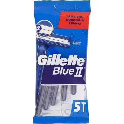 GILLETTE RASOIO BLUE II X5 - Home, Igiene Cura Persona, Prodotti per Rasatura, Rasoi