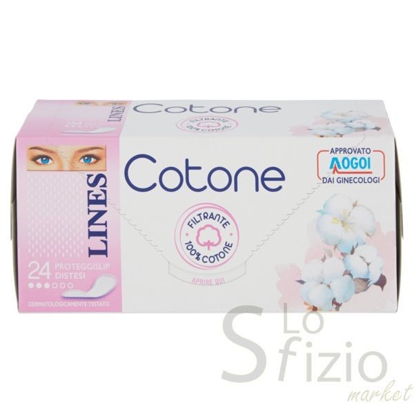 LINES COTONE PROTEGGISLIP DISTESO PZ 24