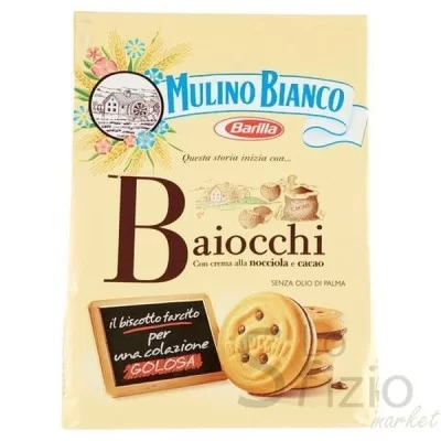 Mulino Bianco Baiocchi Hazelnut Biscuits 260g