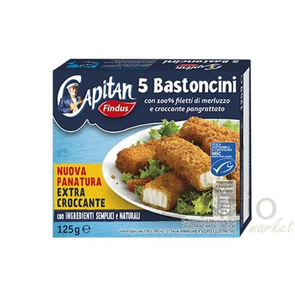 FINDUS FISH FINGERS X5 125GR