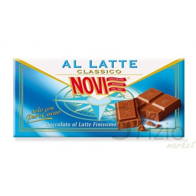 NOVI CIOCCOLATO AL LATTE CLASSICO 100GR - Home, Alimentari, Cioccolata e Snack dolci