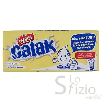 NESTLE' GALAK CIOCCOLATO BIANCO 100GR - Home, Alimentari, Cioccolata e Snack dolci