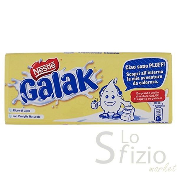 NESTLE' GALAK CIOCCOLATO BIANCO 100GR