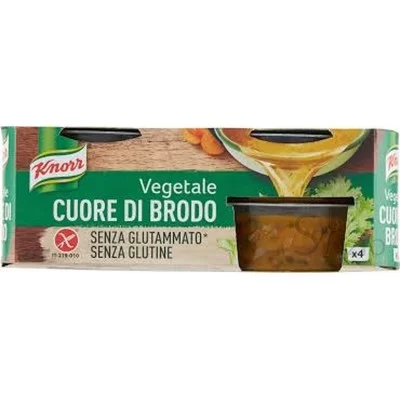 Knorr Heart of Vegetable Broth 4 Pack 112g