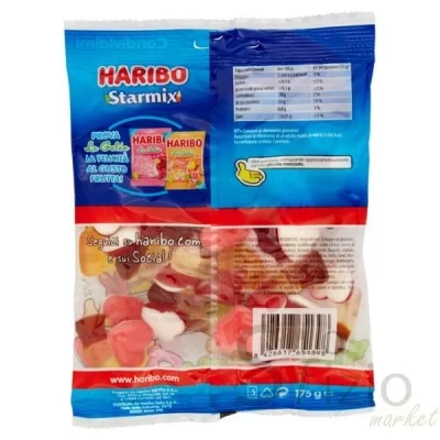 HARIBO STARMIX CARAMELLE GR 175 - Home, Alimentari, Epifania, Caramelle Gomme da Masticare, Halloween