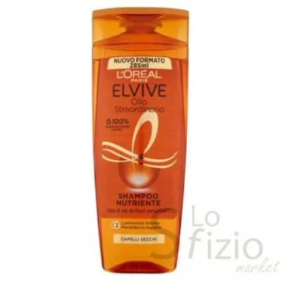 ELVIVE SHAMPOO OLIO STRAORDINARIO CAP SECCHI 285ML - Home, Igiene Cura Persona, Igiene Capelli, Shampoo