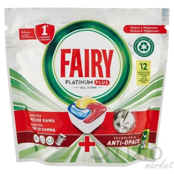 FAIRY PLUS PLATINUM LEMON X12PZ