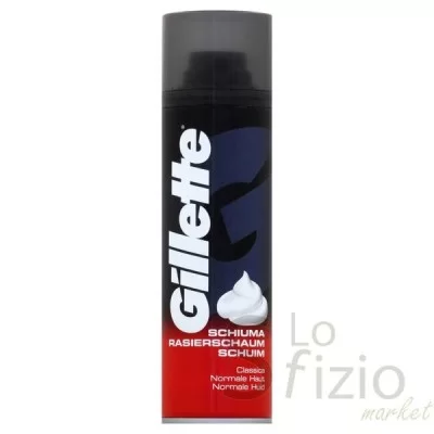GILLETTE FOAM CLASSIC SHAVING FOAM 400ML
