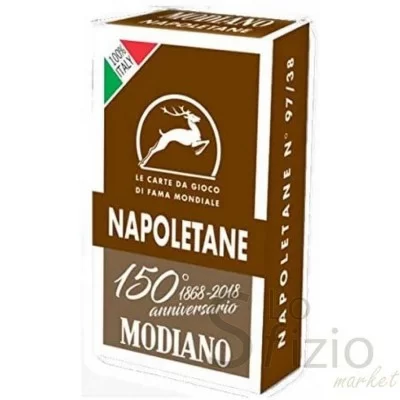 MODIANO PLASTIC-COATED NAPOLETANE PLAYING CARDS