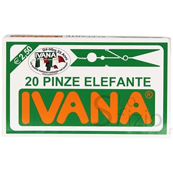 IVANA 20 Elephant Clips