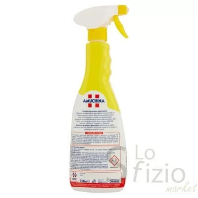 AMUCHINA SPRAY SGRASSATORE LIMONE 750ML - Home, Detergenza, Detersivi pulizia Casa, Sgrassatori