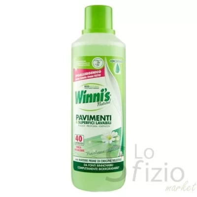 WINNI'S PAVIMENTI IPOALLERG.1 LT 40 LAV. - Home, Detergenza, Detersivi pulizia Casa, Detersivo Pavimenti