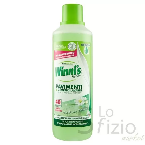 Winni's Hypoallergenic Floor Cleaner 1L 40 Washes