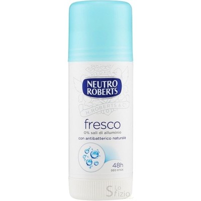 NEUTRO ROBERTS DEODORANTE FRESCO STICK 40ML - Home, Igiene Cura Persona, Igiene Corpo, Deodoranti Persona