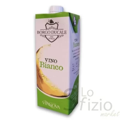 BORGO DUCALE VINO NOVA BIANCO 1LT BRICK - Home, Acqua Bibite Alcolici, Vino, Bianco