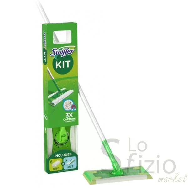 SWIFFER STARTER KIT 8+3 CLOTHS