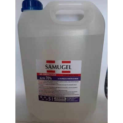 SAMUGEL HYDROALCOHOLIC GEL 70% ALCOHOL 5LT