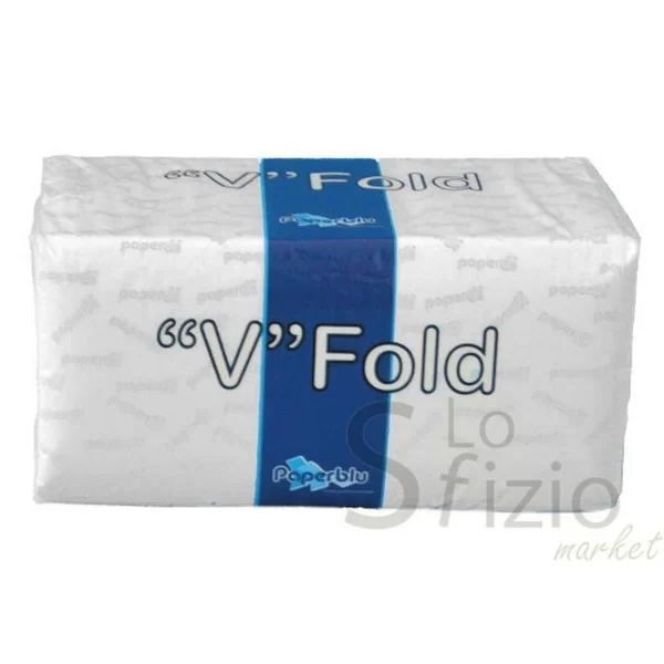 PAPERBLU V-Fold Disposable Hand Towels 21.5cm x 21cm