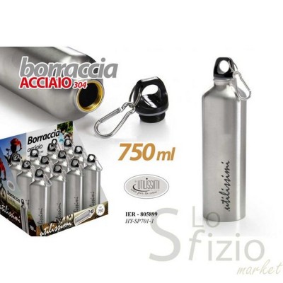 THERMOS BORRACCIA CON MOSCHETTONE 750ML - Home, Casa, Thermos Borse Termiche