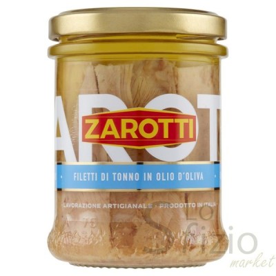 ZAROTTI FILETTI DI TONNO OLIO OLIVA 200GR