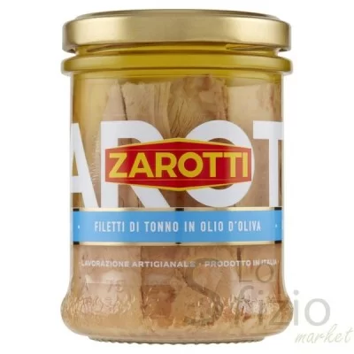 ZAROTTI FILETTI DI TONNO OLIO OLIVA 200GR - Home, Alimentari, Carne Pesce in scatola, Pesce in scatola