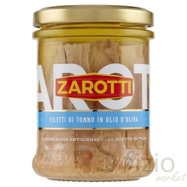 ZAROTTI FILETTI DI TONNO OLIO OLIVA 200GR