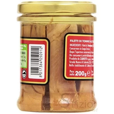 Zarotti Tuna Fillets in Olive Oil 200g