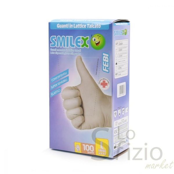 SMILEX GUANTI IN LATTICE MIS L X100PZ