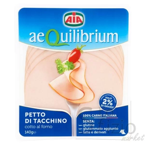 AIA AEQUILIBRUM PETTO TACCHINO VASCHETTA 120GR
