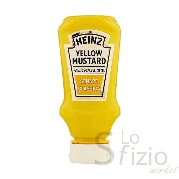 HEINZ YELLOW MUSTARD 240G