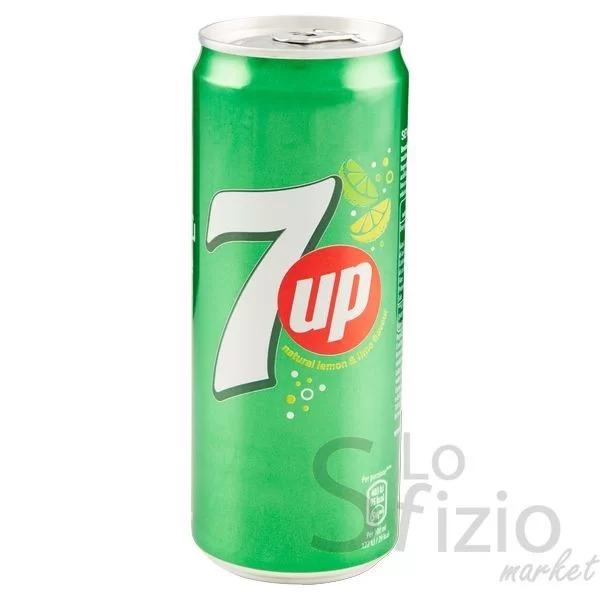 SEVEN UP LIMONE LIME LATTINA 33CL