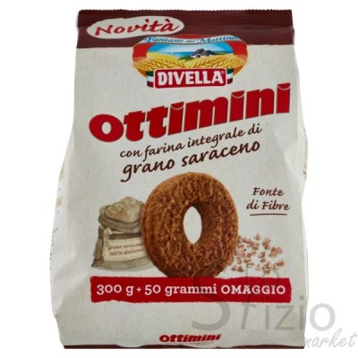 DIVELLA BISCOTTI OTTIMINI AL GRANO SARACENO 350GR