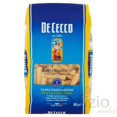 DE CECCO PASTA SEDANI RIGATI N°57 500GR - Home, Alimentari, Pasta, Semola