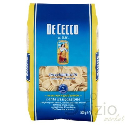 DE CECCO PASTA ORECCHIETTE N°91 500GR