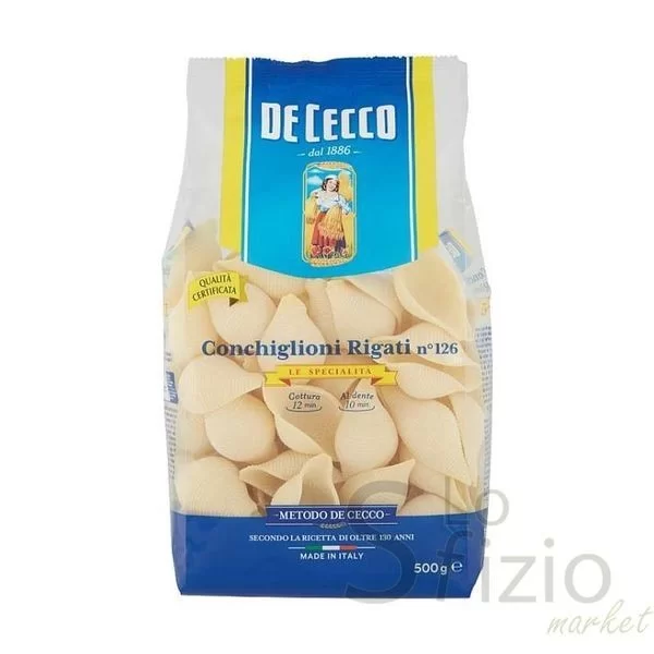 DE CECCO SPECIALITA' CONCHIGLIONI RIGATI N°126 500