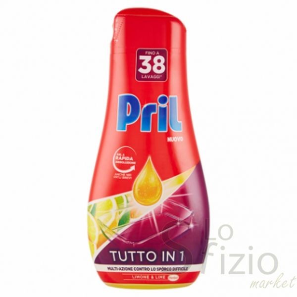PRILL GEL LIMONE 2IN1 38 LAVAG 684ML