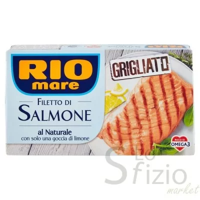 RIO MARE GRILLED SALMON FILLETS NATURAL 125G