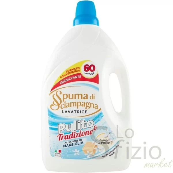 SPUMA DI SCIAMPAGNA LAVATRICE LIQ. MARSIGLIA 60MIS