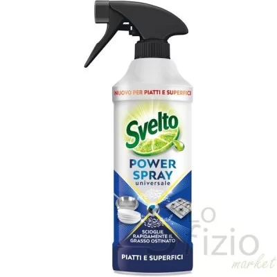 SVELTO POWER SPRAY PIATTI E SUPERFICI 434ML - Home, Detergenza, Detersivi Stoviglie, Sgrassatori, Stoviglie a mano