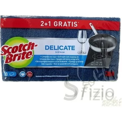 SCOTCH-BRITE SPUGNA ANTIGRAFFIO X3PZ - Home, Detergenza, Accessori pulizia Casa