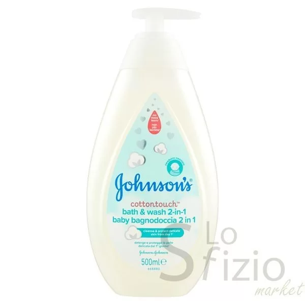 JOHNSON'S BABY COTTONTOUCH 2 IN 1 BATH & WASH 500ML