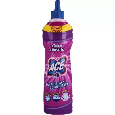ACE CANDEGGINA GEL + SGRASSATORE 500ML - Home, Detergenza, Detersivi pulizia Casa, Alcool Candeggina Ammoniaca, Detersivi Bucato
