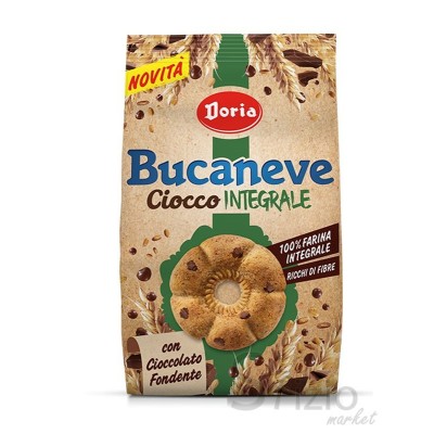 DORIA BISCOTTI BUCANEVE CIOCCO INTEGRALI 300GR - Home, Alimentari, Biscotti e Farciti