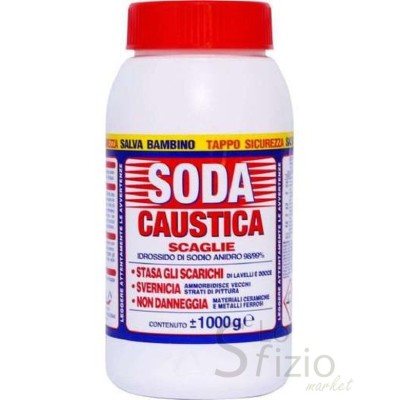 FLOYD SODA CAUSTICA 1KG - Home, Detergenza, Detersivi pulizia Casa, Alcool Candeggina Ammoniaca