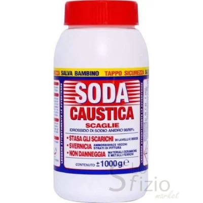 FLOYD SODA CAUSTICA 1KG - Home, Detergenza, Detersivi pulizia Casa, Alcool Candeggina Ammoniaca