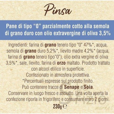 MULINO BIANCO PINSA Gr230